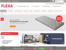 Tablet Screenshot of flexa-shop.nl